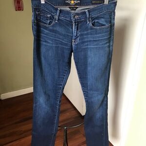 LUCKY BRAND WOMEN JEANS CATE STACKED SKINNY 2/26 NW LOW STRETCH